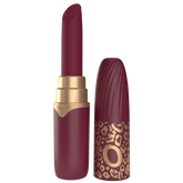 Screaming O Premium 10 Function Lipstick Vibrator Merlot Clit Ticklers and Pulsators